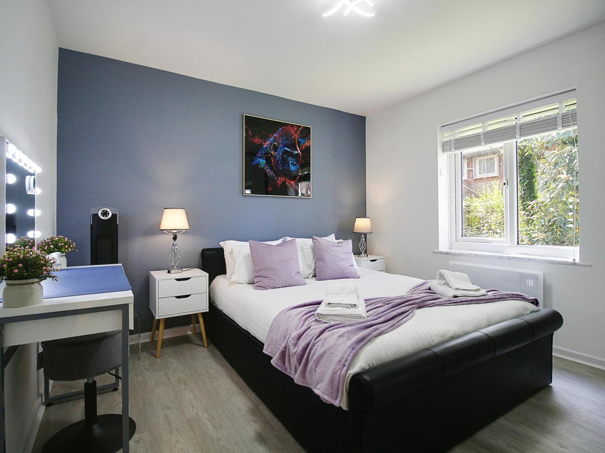Apartament 2Bdr Flat Rg1 - Free Open Parking Reading Zewnętrze zdjęcie